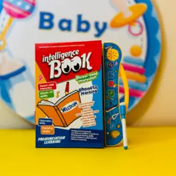 interactive intelligence learning book for kids with phonetic sound learning and early education features